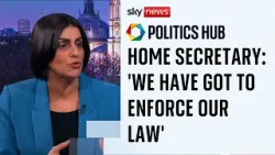 Paying failed asylum seekers to leave the UK is necessary to enforce the rules, says home secretary