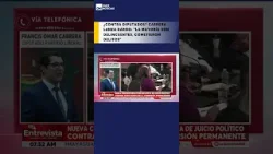 ¿Quiénes? Diputado Francis Cabrera lanza dardo: “La mayoría son delincuentes, cometieron delitos”.