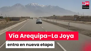 President Balcázar announces execution of the third component of the Arequipa–La Joya highway