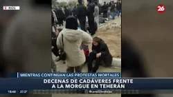 ?? IRÁN | Decenas de cadáveres frente a la morgue en Teherán