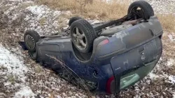 Dzierżoniów. Dachowanie Opla na Wrocławskiej