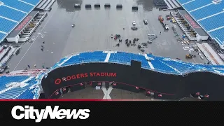 Rogers Stadium remains damaged as AC/DC show date looms