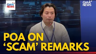 Striking words from the record doesn’t erase their impact, Poa says on ‘scam’ remark | GMA News
