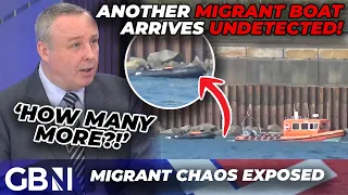 SECOND migrant boat arrives in Britain UNDETECTED as immigrants escape police - 'How many more?!'