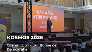 KOSMOS 2026: Chemnitz wird zur Bühne der Demokratie I Sachsen Fernsehen