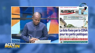 CANAL3-BENIN : Intégralité Actu Matin du Vendredi 10 Juillet 2026