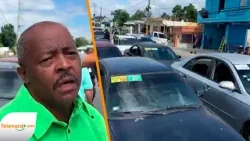 Choferes de la Ruta A protestan exigiendo extensión hacia el hospital Ángel María Gatón de SFM