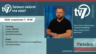Aktuális - Svédasztalos menza az Evangélikus Gimnáziumban - 2026. 09.07.