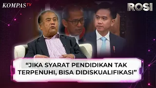 Sidang Ijazah Gibran, Maruarar: Jika Syarat Pendidikan Tak Terpenuhi, Bisa Didiskualifikasi | ROSI