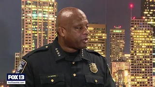 Seattle police hold conference to address violent weekend in Belltown