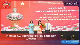 6AM Cau Kieu Ward awards Party badges KHOA