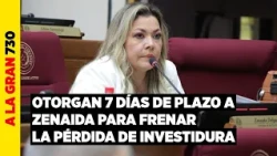 Extension approved for Zenaida! The Senate grants her one week amid the scandal