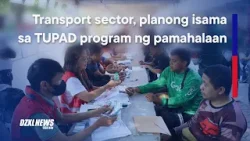 Transport sector, planong isama sa TUPAD program ng pamahalaan —DOLE