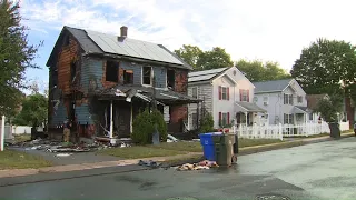 East Hartford home destroyed by fire, leaving no injuries