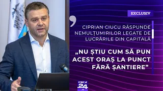 Ciprian Ciucu răspunde nemulțumirilor: „Nu știu cum să pun acest oraș la punct fără șantiere”