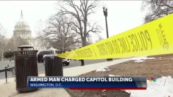 Armed man arrested outside the U.S. Capitol Armed man arrested outside the U.S. Capitol