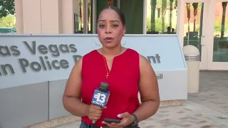 Las Vegas police share video of officer's fatal encounter with armed man outside Walmart store
