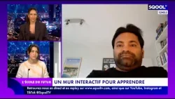 L'École du futur (19/12/2025) - Un mur interactif pour apprendre L'École du futur (19/12/2025) - Un mur interactif pour apprendre