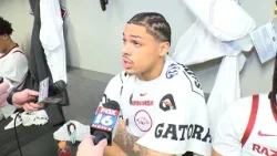 Inside the Locker Room after the Hogs beat Oklahoma in SEC Tournament