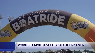 World's largest outdoor volleyball tournament held in Oshkosh