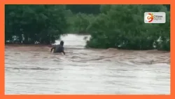 Man almost drowns after attempting to cross swollen Thiba River in Mwea, Kirinyaga
