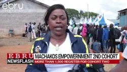 Over 1,500 youths in Machakos register for the 2nd Youth Service Empowerment program. #ebrunews