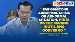 Pamahalaan, hindi dapat maging “inutil” sa panahon ng krisis sa langis — Gatchalian