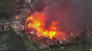 1 dead after home in Portage, Indiana explodes amid severe weather