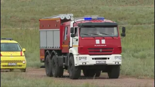 Жамбыл облысында газ сақтау қоймасында апаттың алдын алуға арналған оқу-жаттығу өтті