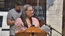 SONIA BALIENTE Y NICOLE BÖTTCHER: INAUGURACION DE LA PLAZOLETA ALEMANA