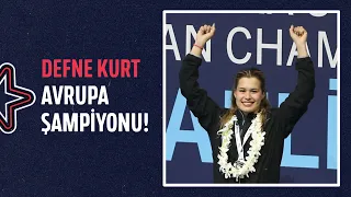 Defne Kurt’tan bir altın madalya daha! 🥇| Avrupa Para Yüzme Şampiyonası