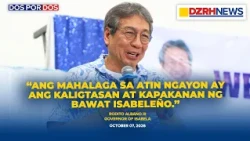 Mabilis na relief operations at tulong sa Isabela, tiniyak ni Gov. Albano