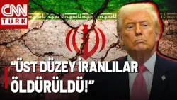 SON DAKİKA?ABD'den Tahran'a Büyük Saldırı! Trump: Üst Düzey İranlılar Öldürüldü!