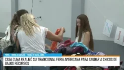 Casa Cuna realizó su tradicional feria americana para ayudar a chicos de bajos recursos