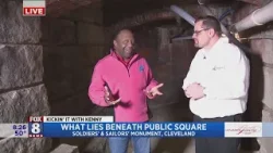 Kenny explores hidden tunnels underneath Cleveland's Soldiers' & Sailors' Monument