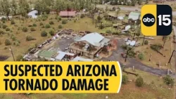 Homeowners Search for Contractors, Clean Up After Suspected Arizona Tornado