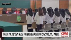 Orang Tua Kecewa, Hakim Vonis Ringan Pengasuh Daycare Little Aresha