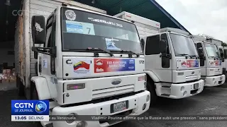 La communauté chinoise du Venezuela collecte 500 tonnes de matériel de secours