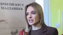 Ministarka Milica Đurđević Stamenkovski uručila donaciju Crvenom krstu,18. januar 2026. (RTV Bor)