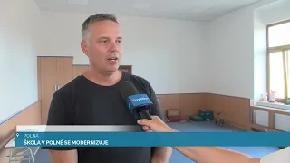 ŠKOLA V POLNÉ SE MODERNIZUJE