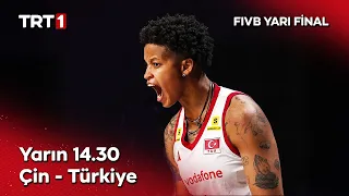 Kadınlar Voleybol Milletler Ligi Yarı Final Çin-Türkiye karşılaşması yarın 14.30’da TRT 1’de.📺