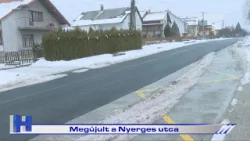 Megújult a Nyerges utca – ZTV Híradó 2026-01-15