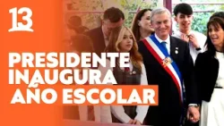 Presidente Kast inaugura año escolar en el liceo Municipal número 1 de Chile l Canal 13