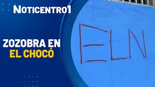 Terror returns to Juradó following the appearance of graffiti referencing the ELN | Canal 1 Noticias