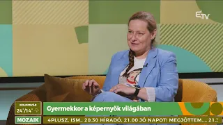 Gyermekkor a képernyők világában – Mozaik beszélgetés Balatoni Mónika digitáliskultúra-kutatóval