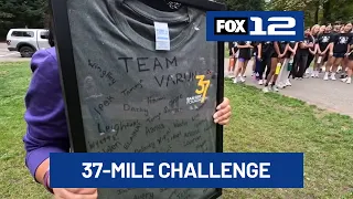 Sunset High School students join 37-Mile Challenge to support childhood cancer research