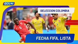 The Colombia National Team will play three friendly matches during the FIFA window
