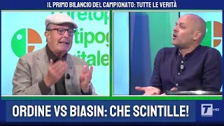 DISCUSSIONE ACCESA ORDINE-BIASIN: CHE SCINTILLE IN STUDIO!