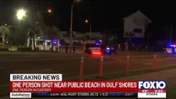 1 person shot near public beach in Gulf Shores