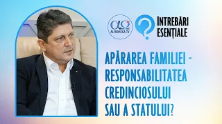 12/16 Titus Corlatean: Christian values in politics, family protection, and the responsibility of...